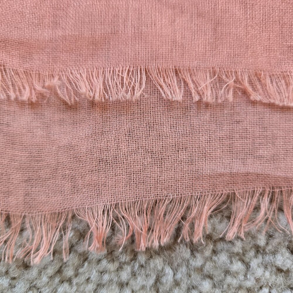 J. Crew Lightweight Silky Soft Scarf Pink - Picture 8 of 13